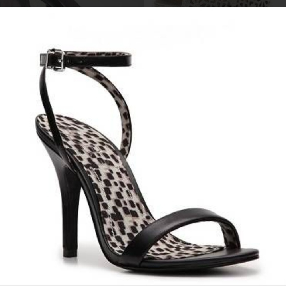 BCBG Fran ankle strappy heels